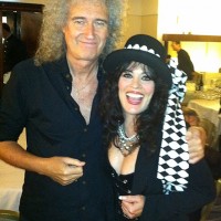 Patti Russo with Brian May